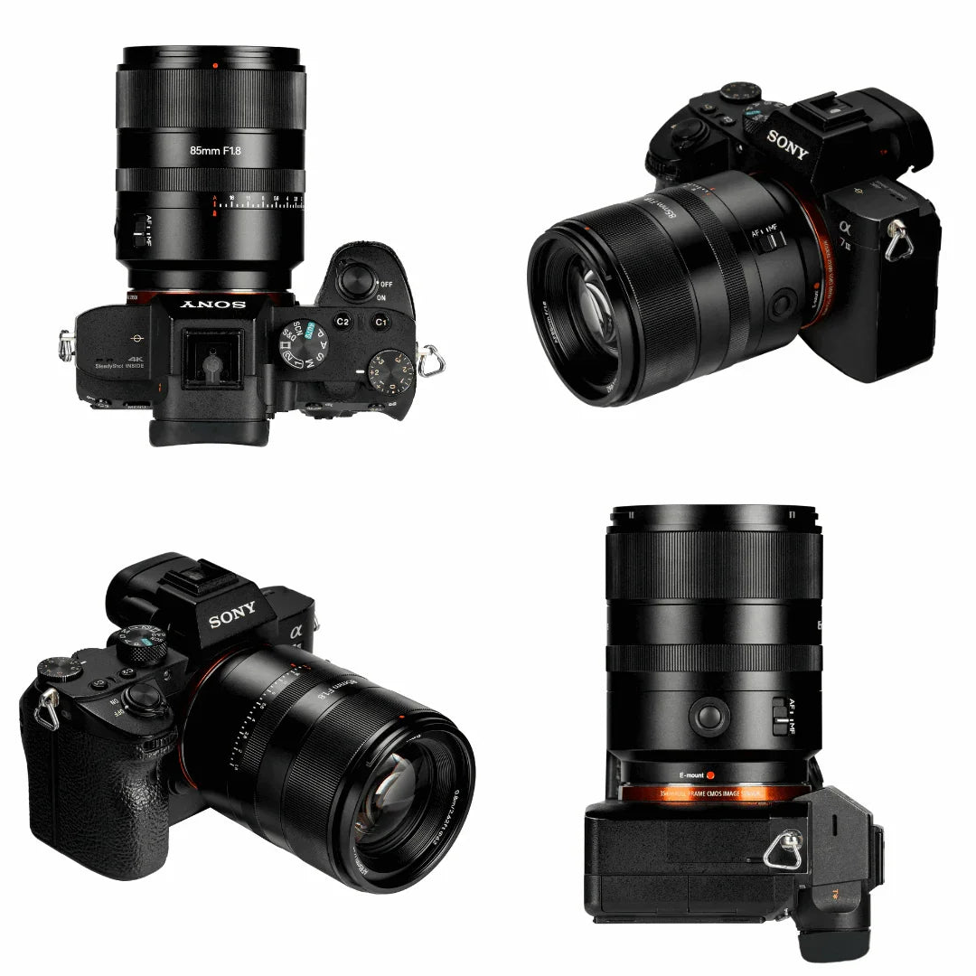 7artisans AF 85mm F1.8 Full Frame Portrait Lens for Sony E - Vitopal