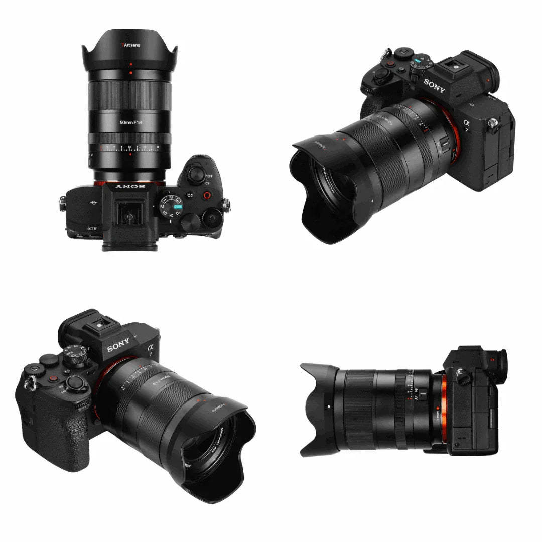 7artisans AF 50mm F1.8 Large Aperture Full Frame Lens - Vitopal
