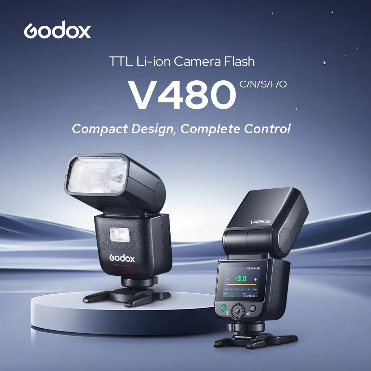Godox V480 TTL Li-ion Camera Flash