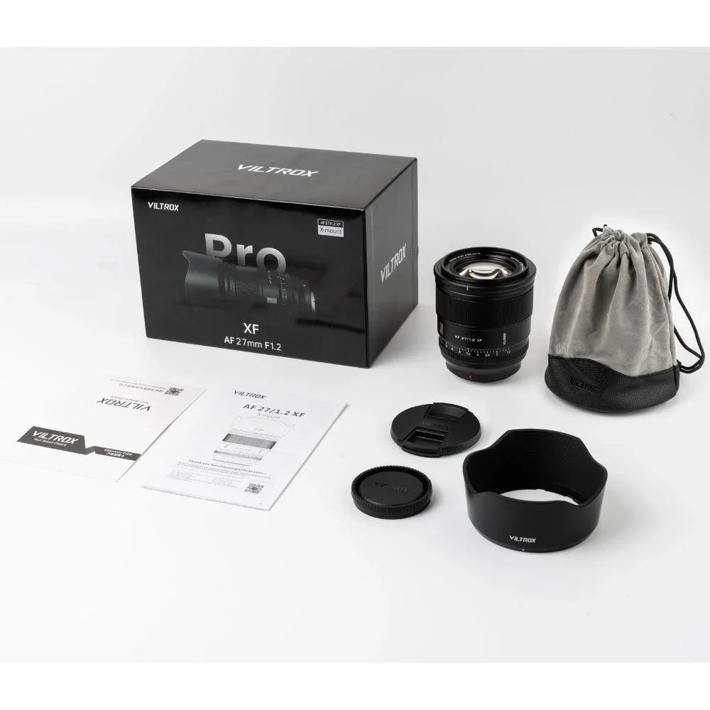 Viltrox AF 27mm F1.2 Pro Large Aperture APS-C Lens for Fuji X-Mount - Vitopal