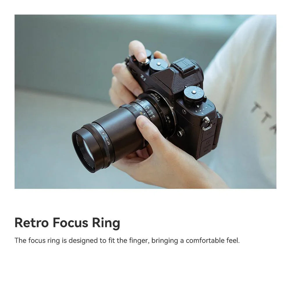 TTArtisan 100mm F2.8 Full Frame Bubble Bokeh Lens Compatible with Lecia M - Vitopal