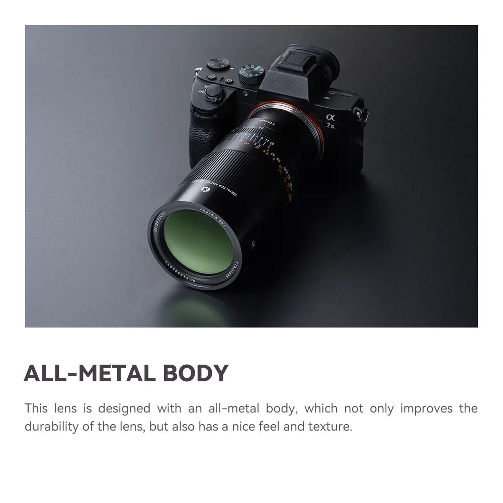 TTartisan 100mm F2.8 2X Macro Full Frame Lens - Vitopal