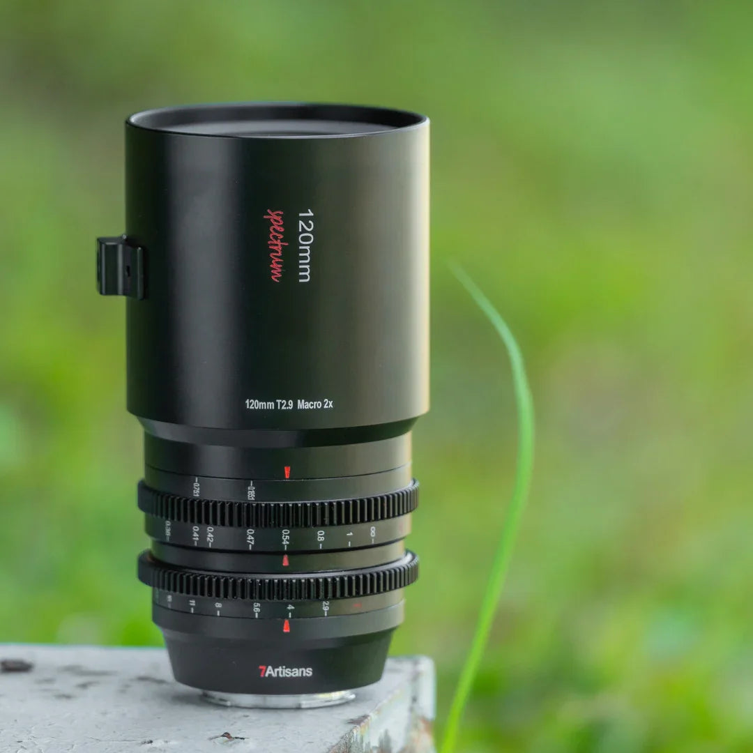 7artisans 120mm T2.9 Macro 2X Full Frame Cine Lens - Vitopal