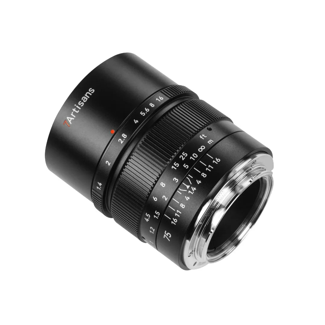 7artisans 75mm F1.4 Full Frame MF Lens