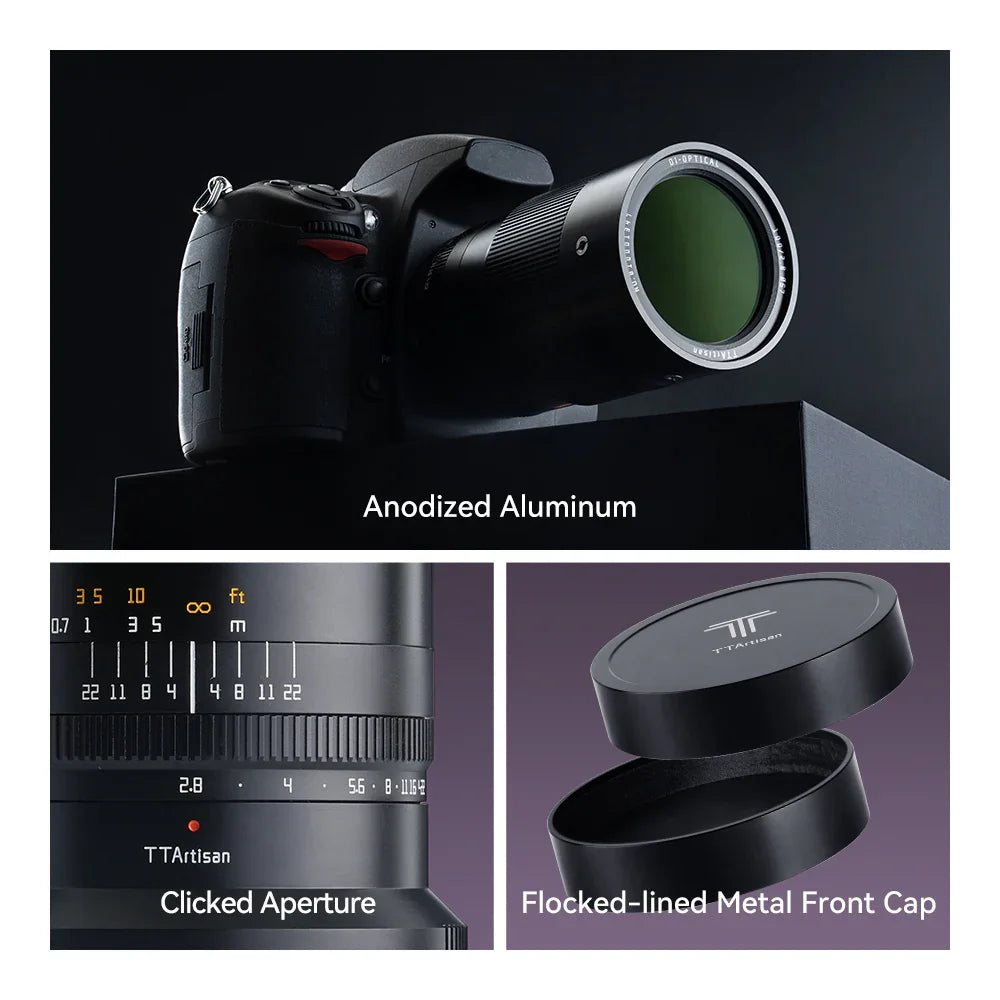 TTartisan 100mm F2.8 2X Macro Full Frame Lens - Vitopal