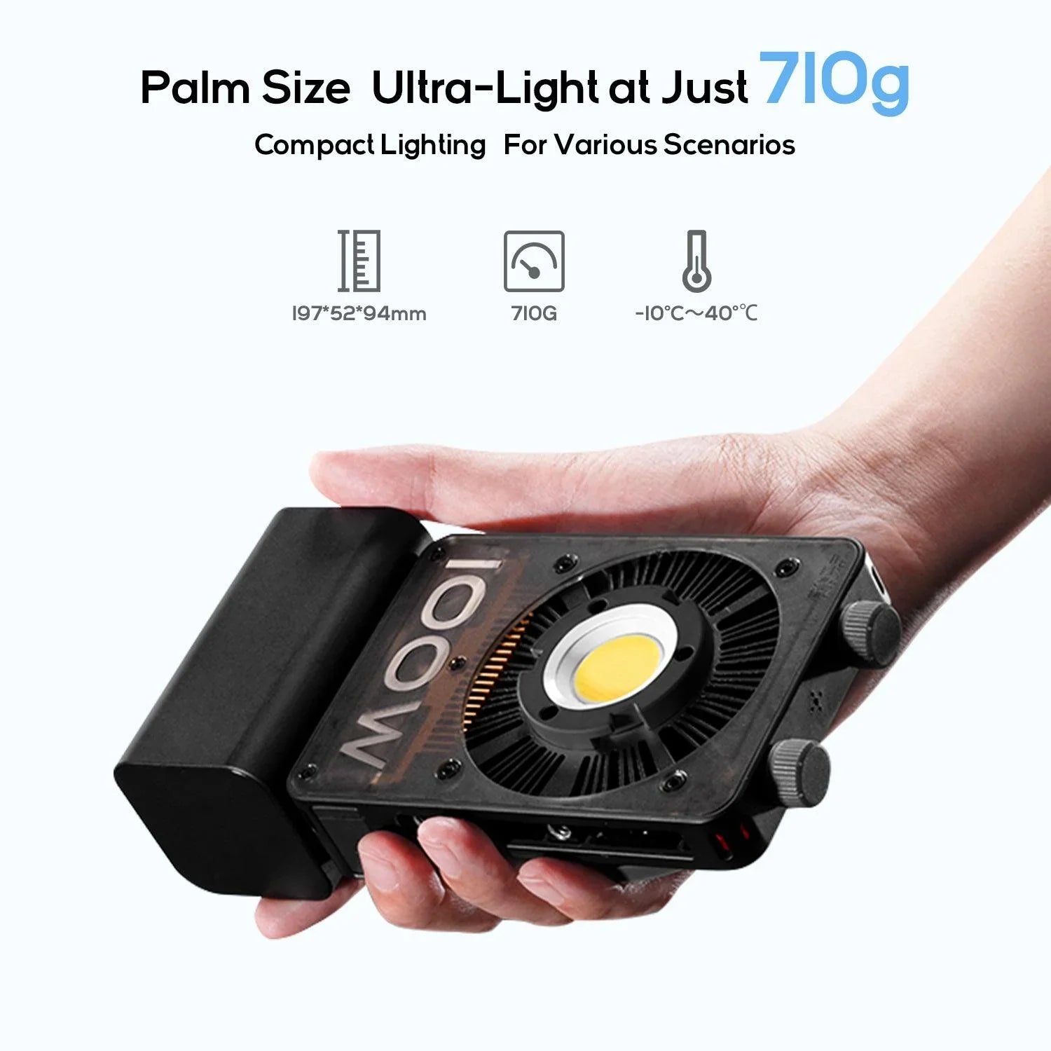ZHIYUN CINEPEER CX100 100w Pocket Led Video Light - Vitopal