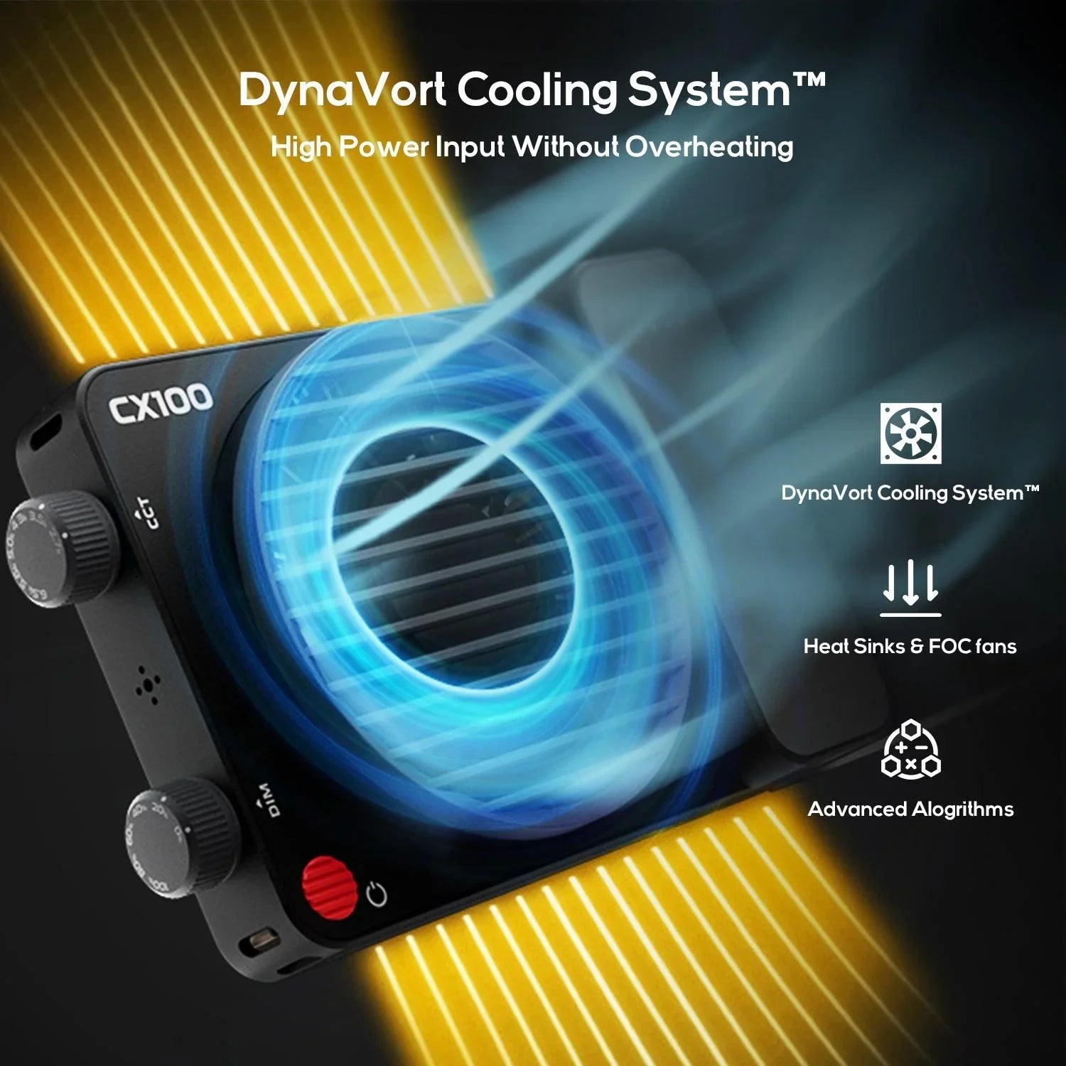 ZHIYUN CINEPEER CX100 100w Pocket Led Video Light - Vitopal