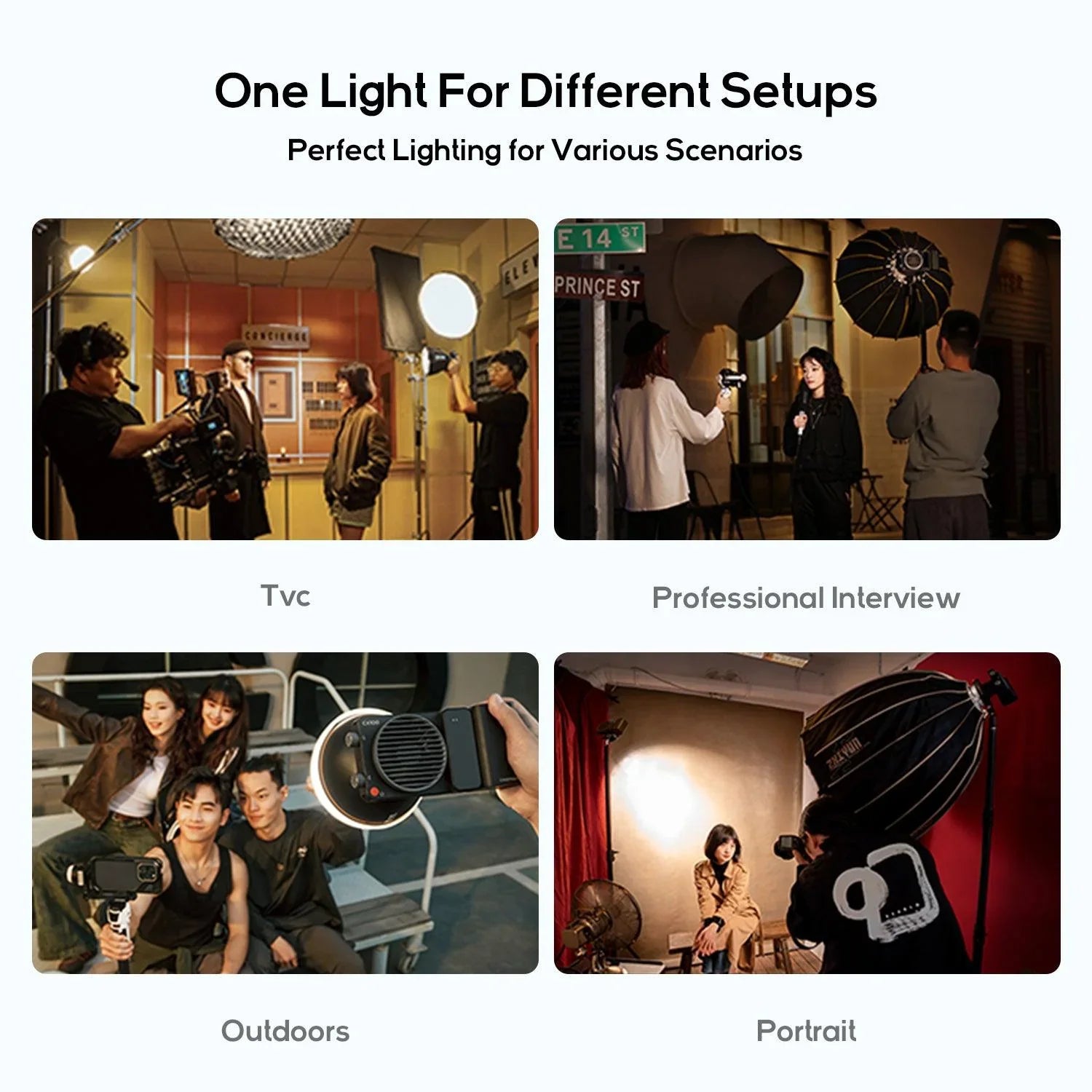 ZHIYUN CINEPEER CX100 100w Pocket Led Video Light - Vitopal