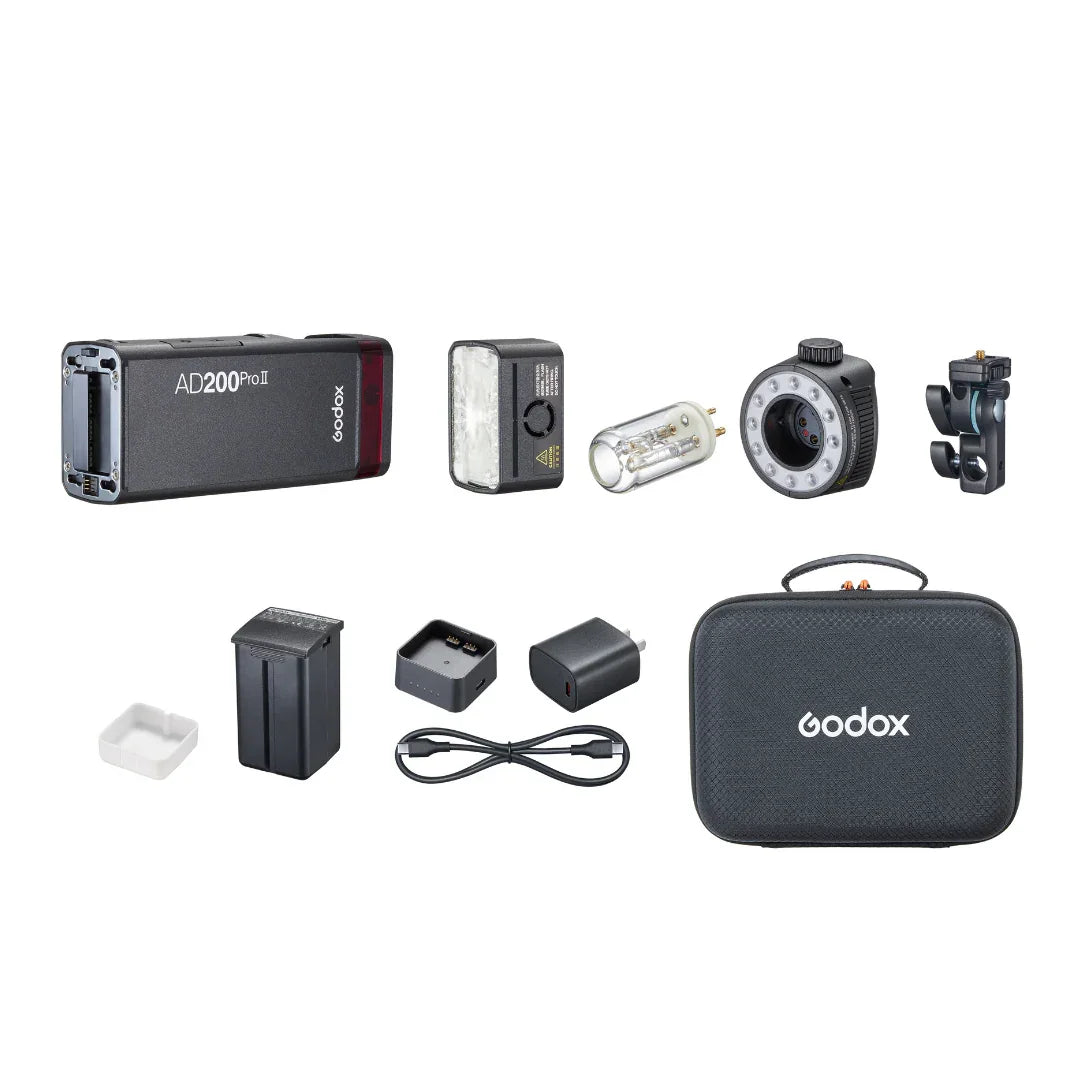 Godox AD200Pro II TTL Pocket Flash - Vitopal
