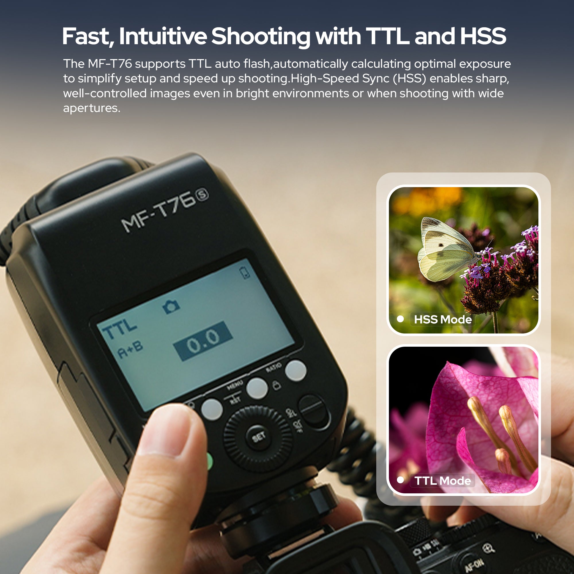 Godox MF-T76 Macro Twin Flash Kit