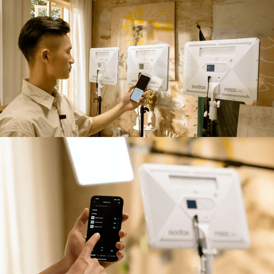 Godox P260C PRO Bi-Color LED Panel Light - Vitopal