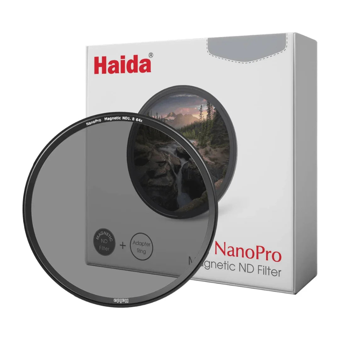 Haida NanoPro Magnetic ND1.8 (64x)Filter (With Adapter Ring) - Vitopal