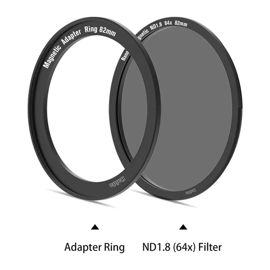 Haida NanoPro Magnetic ND1.8 (64x)Filter (With Adapter Ring) - Vitopal