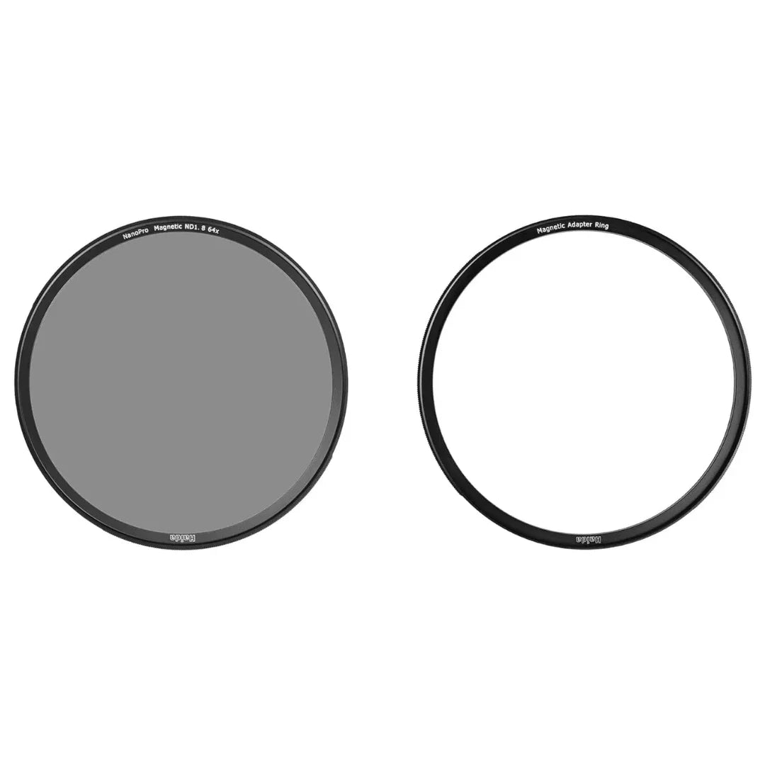 Haida NanoPro Magnetic ND1.8 (64x)Filter (With Adapter Ring) - Vitopal