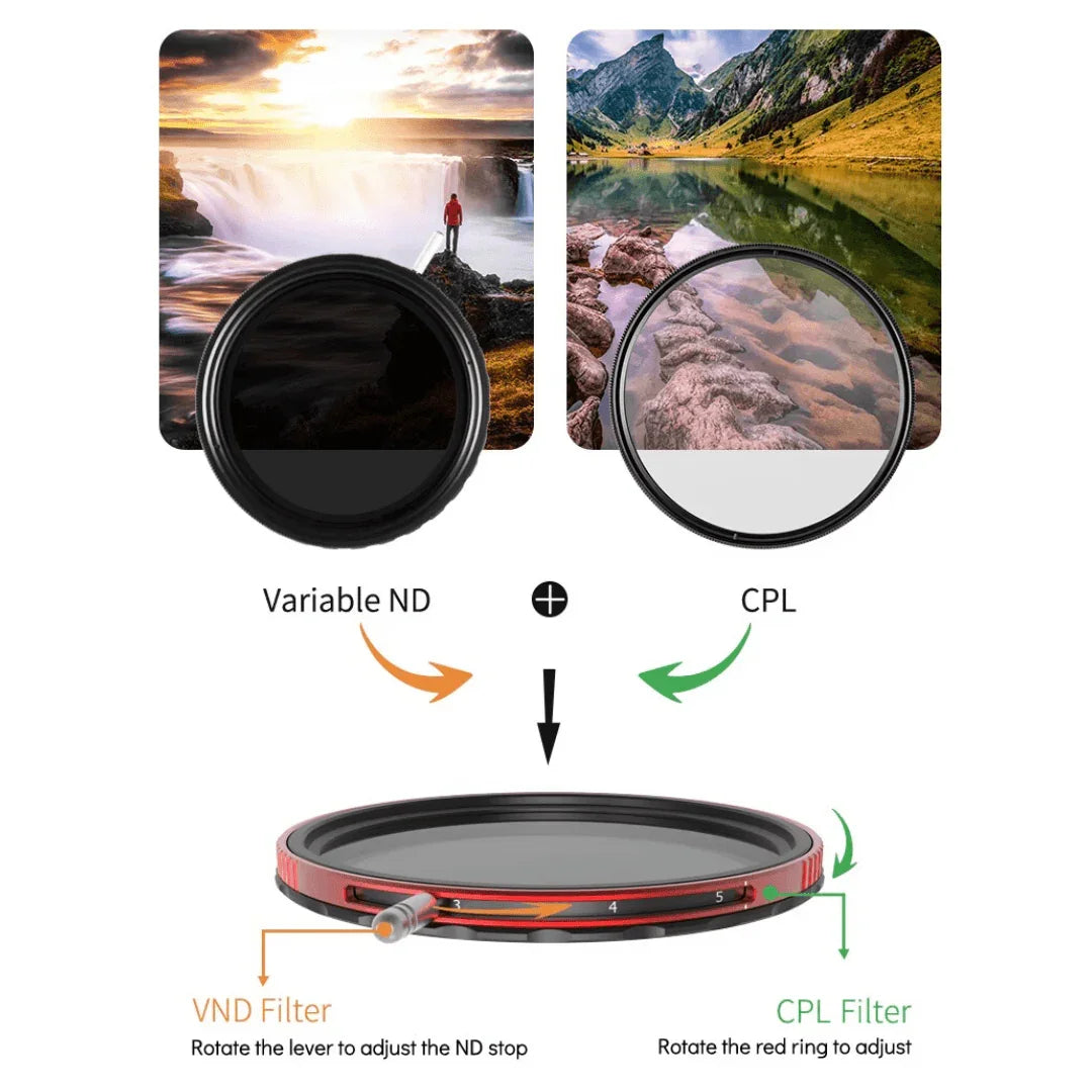 Haida PROII CPL-VND 2-in-1 Filter - Vitopal