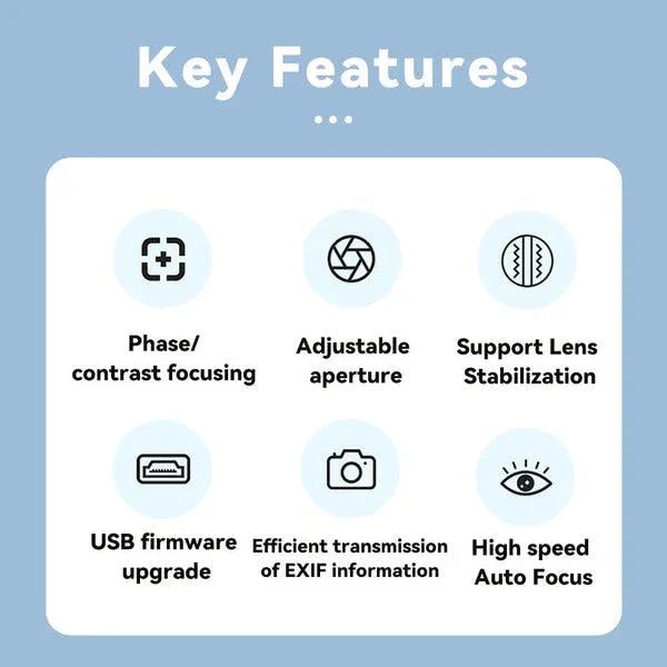 7artisans EF-SE Lens Adapter for Canon EF/EF-S Lens to Sony E-Mount Camera - Vitopal