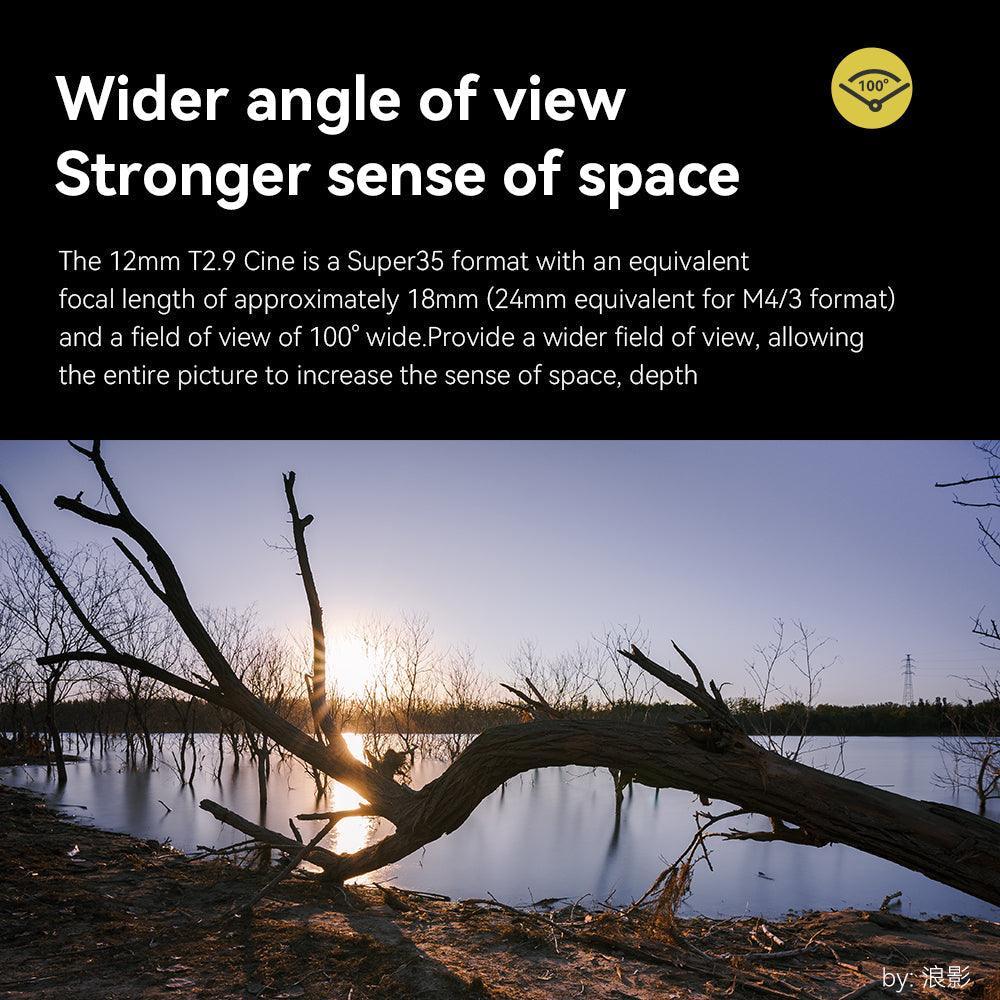 7artisans 12mm T2.9 APS-C Ultra Wide Angle Cinema Lens - Vitopal