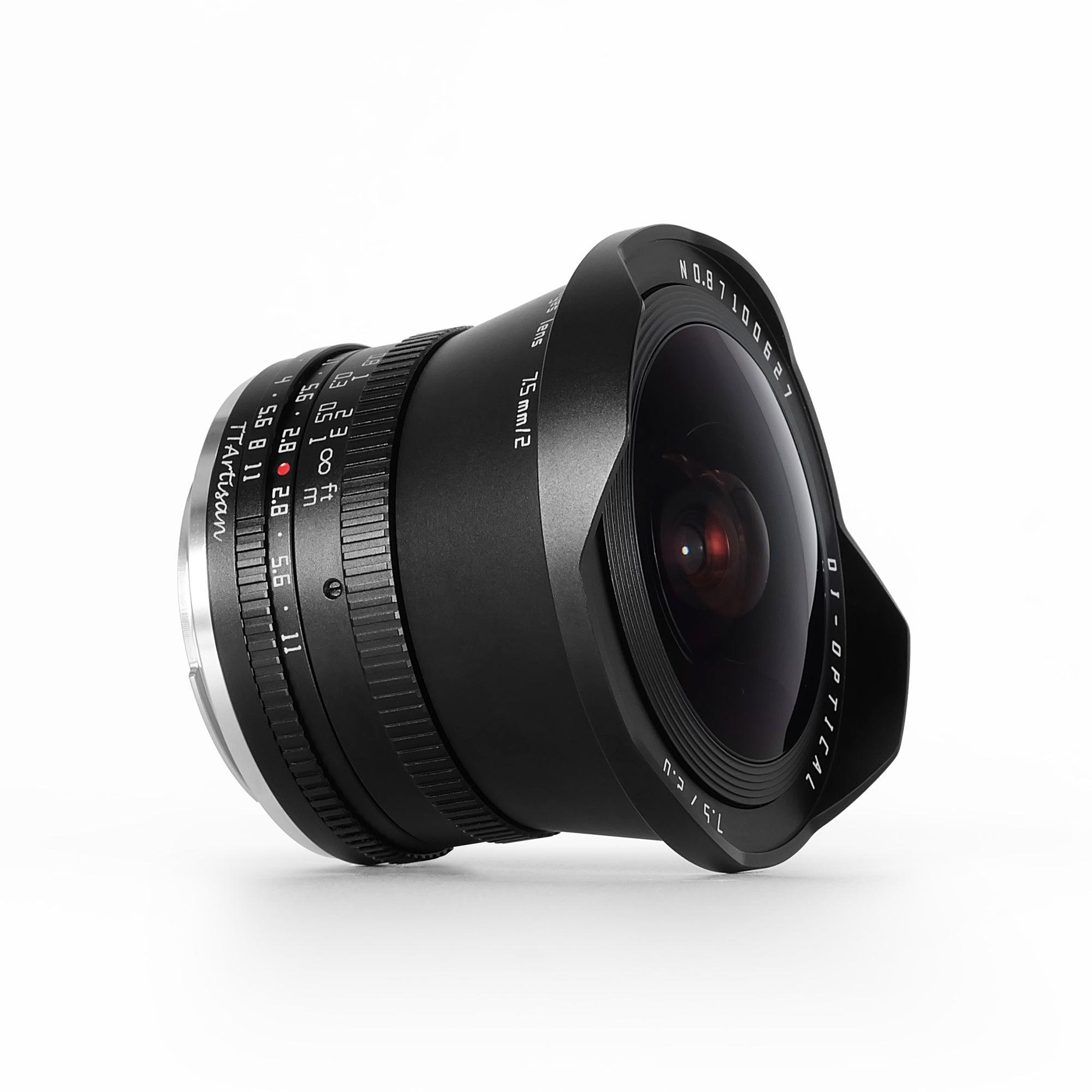 TTArtisan 7.5mm F2 Fisheye Wide Angle APS-C Lens - Vitopal