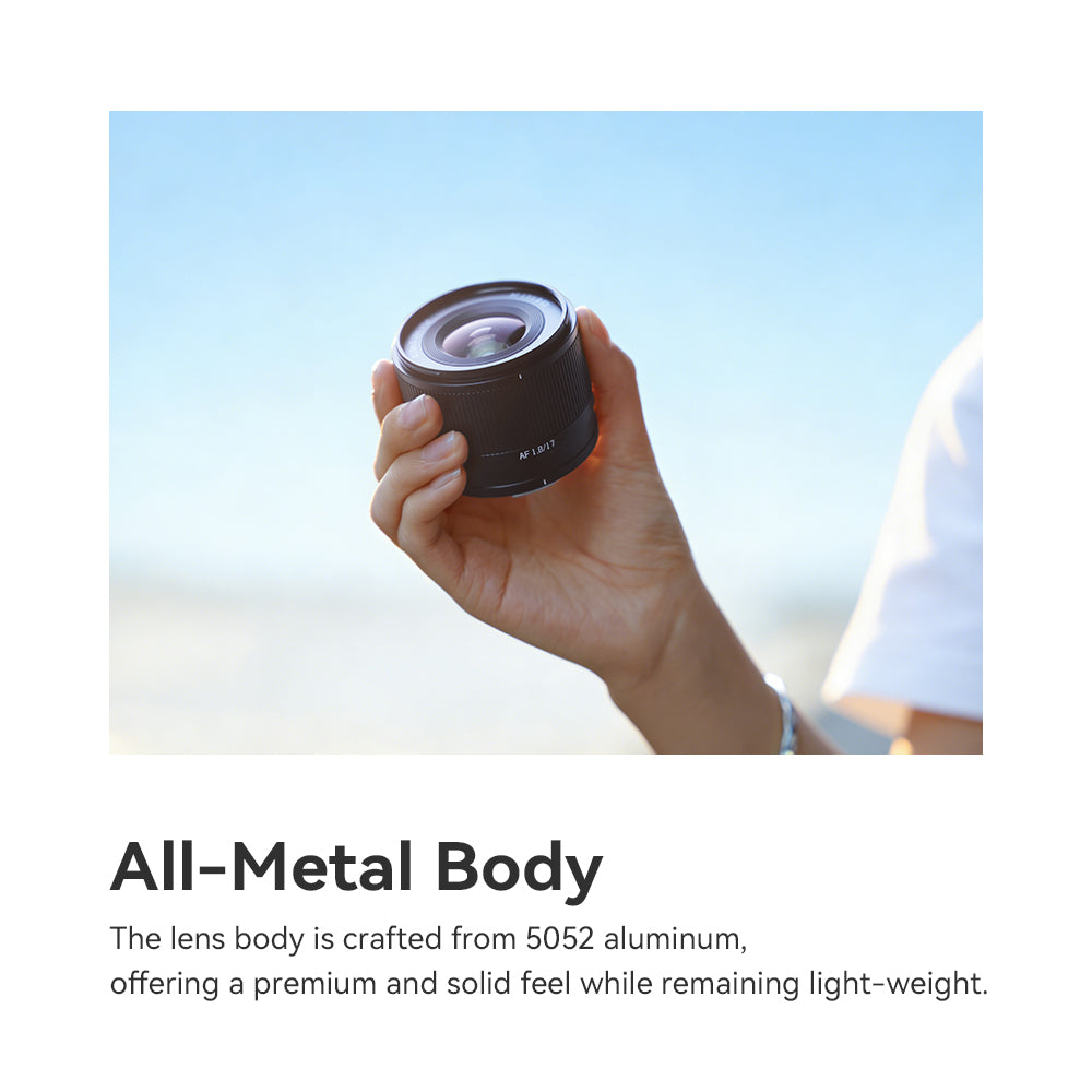 TTArtisan AF 17mm F1.8-all metal body