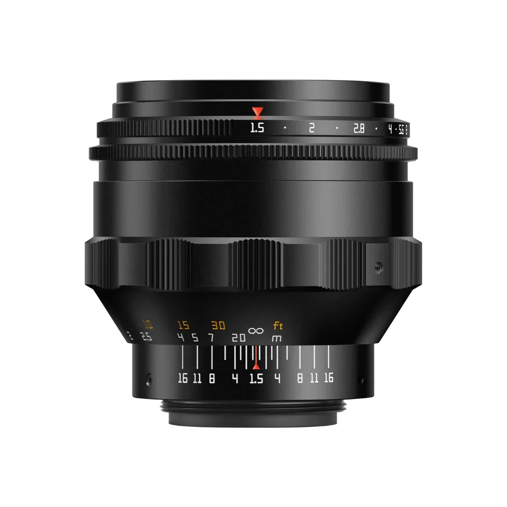TTartisan 75mm F1.5 Swirly Bokeh Full Frame Lens for M42 Mount