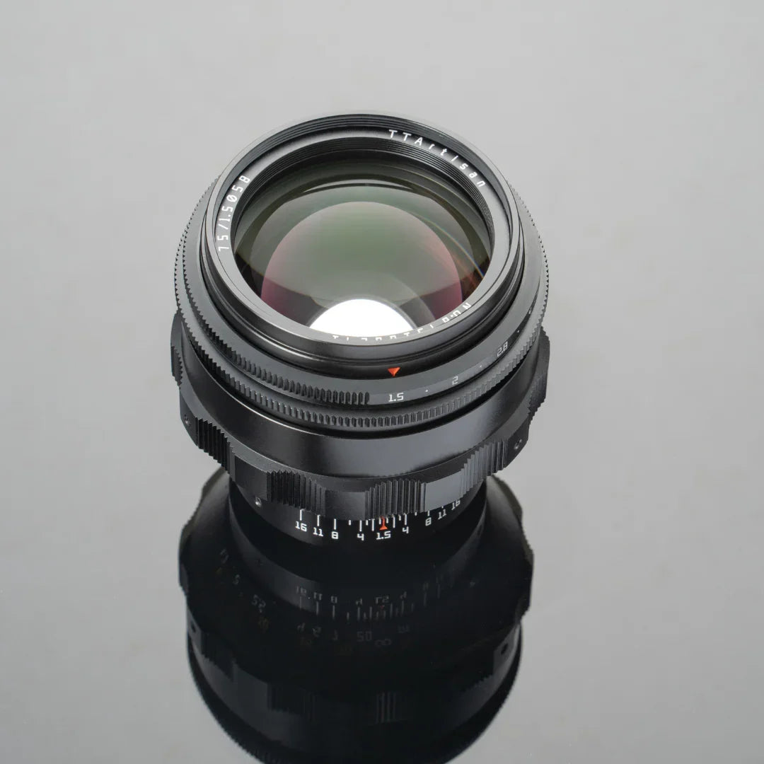 TTartisan 75mm F1.5 Swirly Bokeh Full Frame Lens for M42 Mount - Vitopal