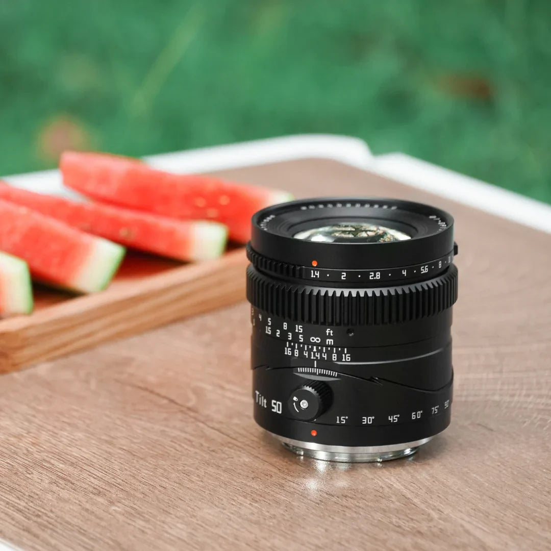 TTArtisan Tilt 50mm F1.4 Large Aperture Full Frame Lens - Vitopal