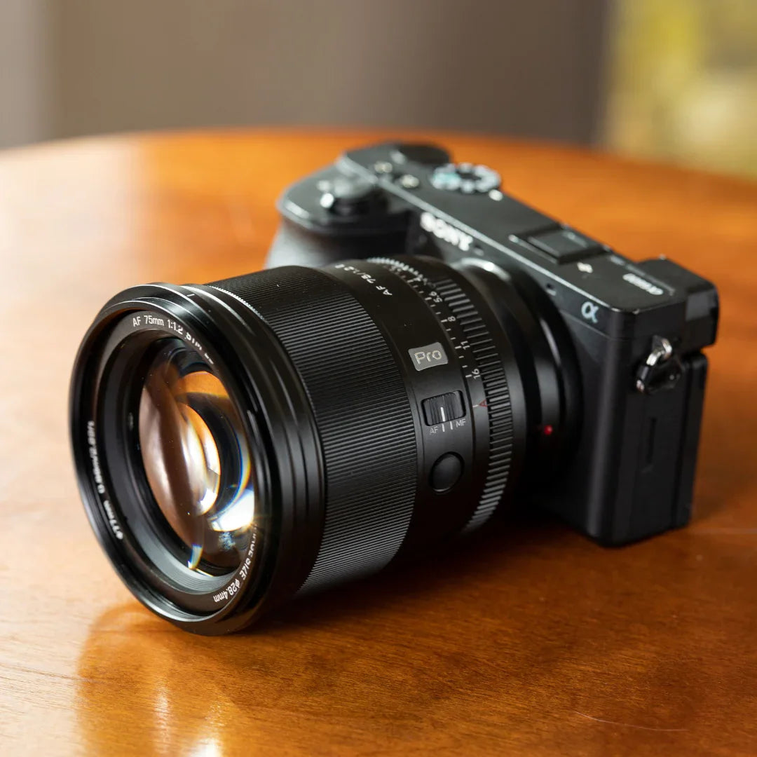 Viltrox AF 75mm F1.2 Pro Large Aperture APS-C Lens for Sony-E/Nikon Z - Vitopal