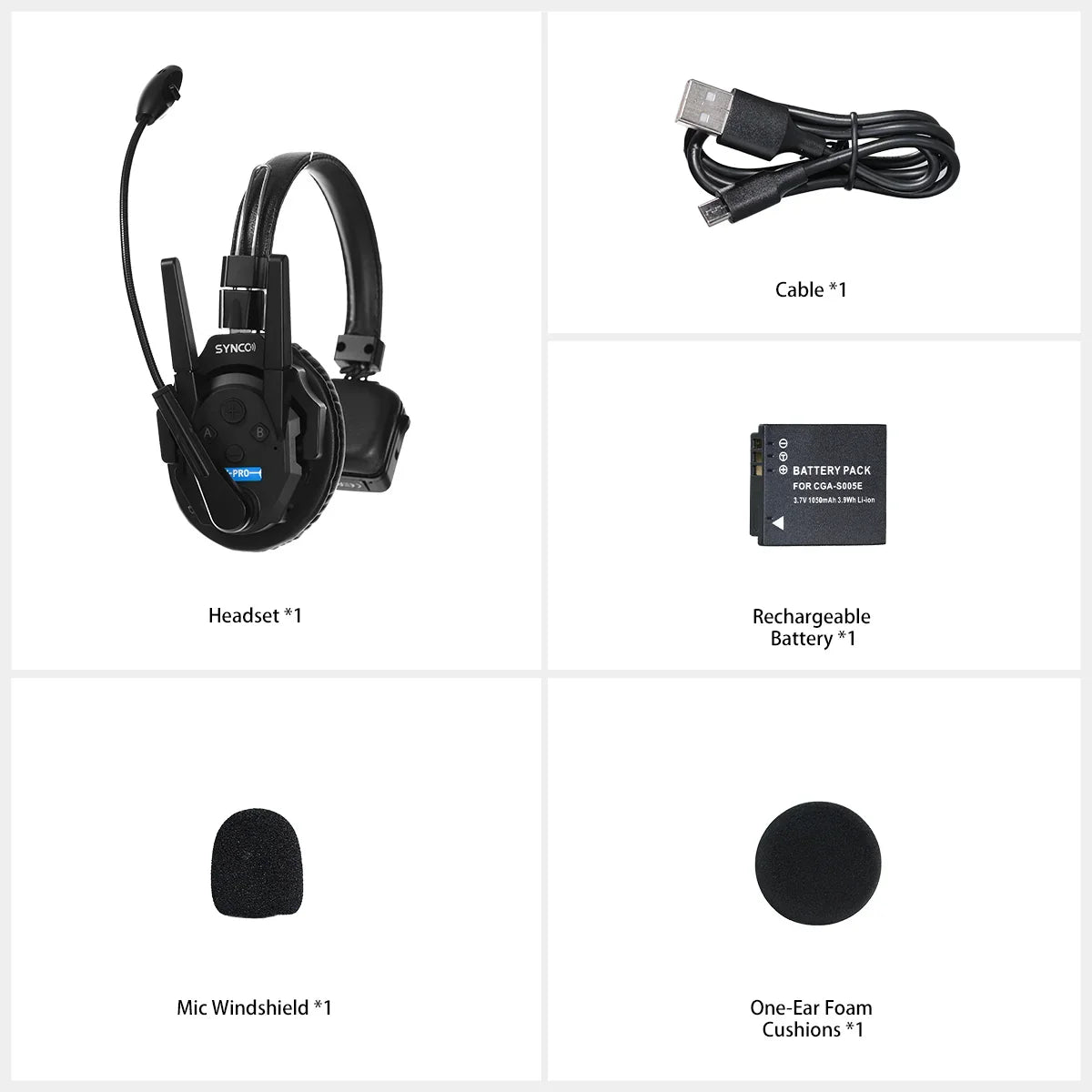 Synco Xtalk XPro 2-Way Headset Wireless Intercom System - Vitopal