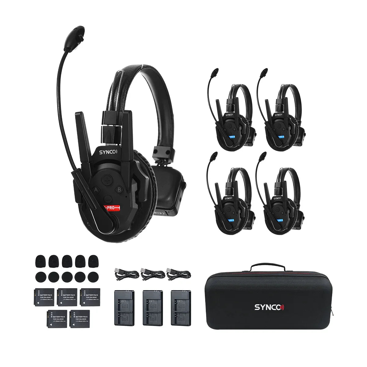 Synco Xtalk XPro 2-Way Headset Wireless Intercom System - Vitopal