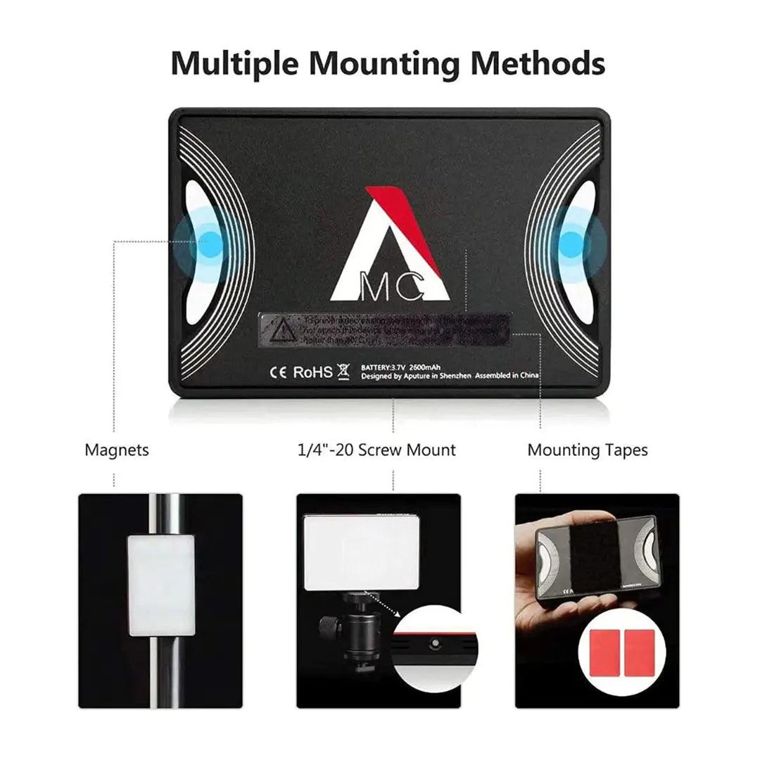 Aputure Amaran MC RGBWW Mini On Camera Video Light - Vitopal