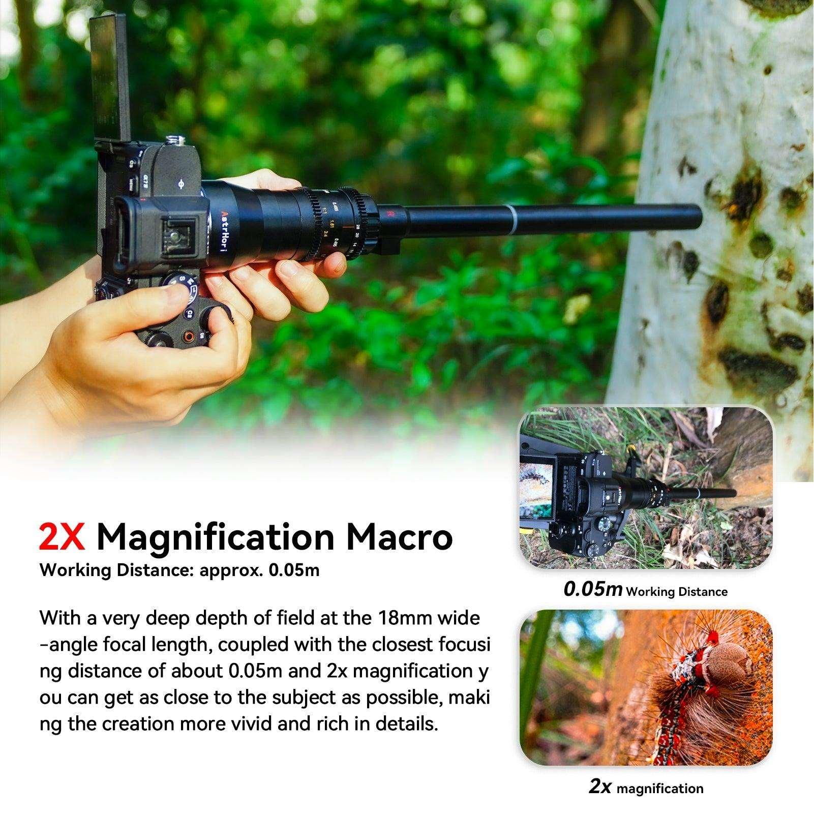 AstrHori 18mm F8 2X Macro Probe Lens - Vitopal