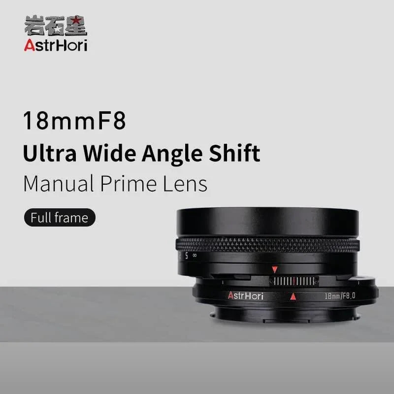 AstrHori 18mm F8 Tilt Shift Full Frame Wide-angle Lens - Vitopal