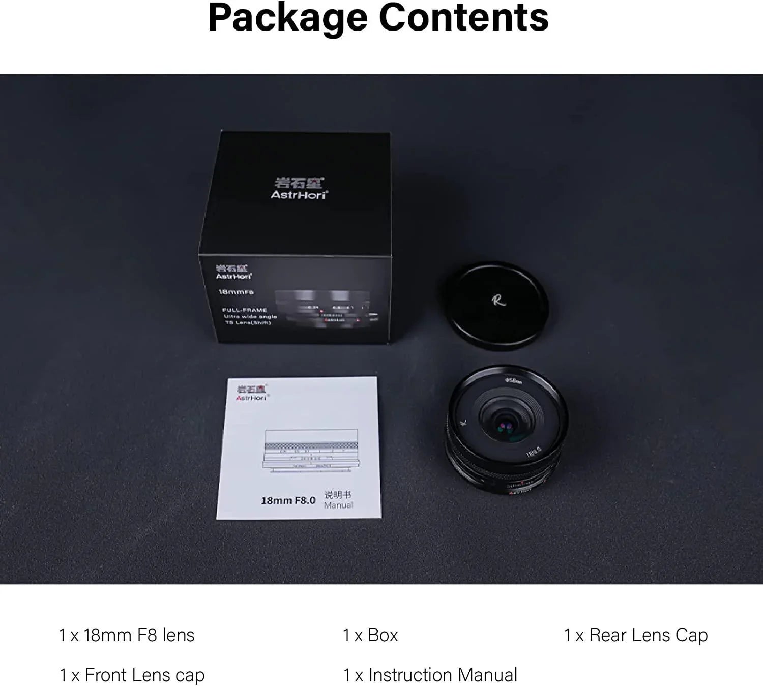 AstrHori 18mm F8 Tilt Shift Full Frame Wide-angle Lens - Vitopal