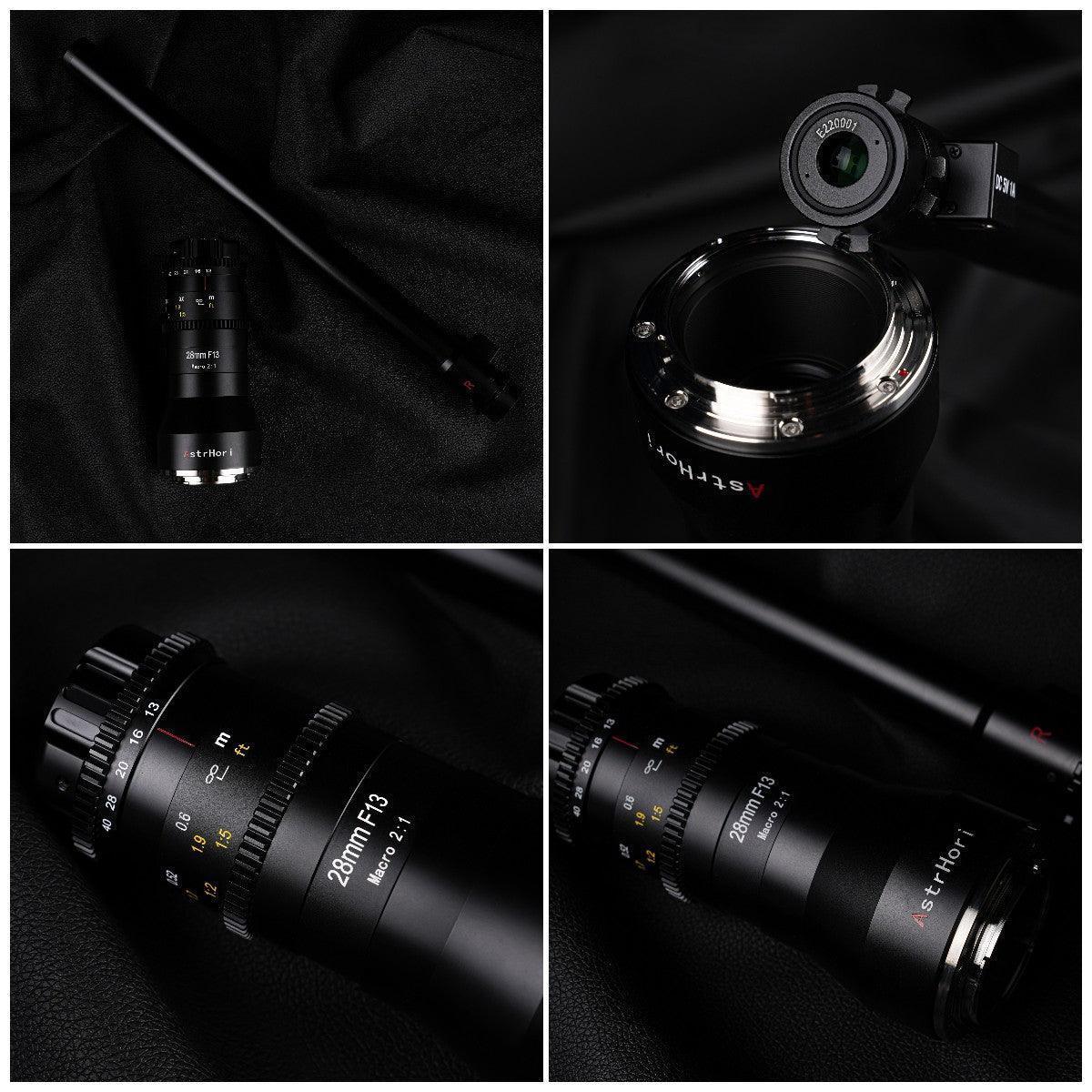 AstrHori 28mm F13 2X Macro Probe Full Frame Lens - Vitopal