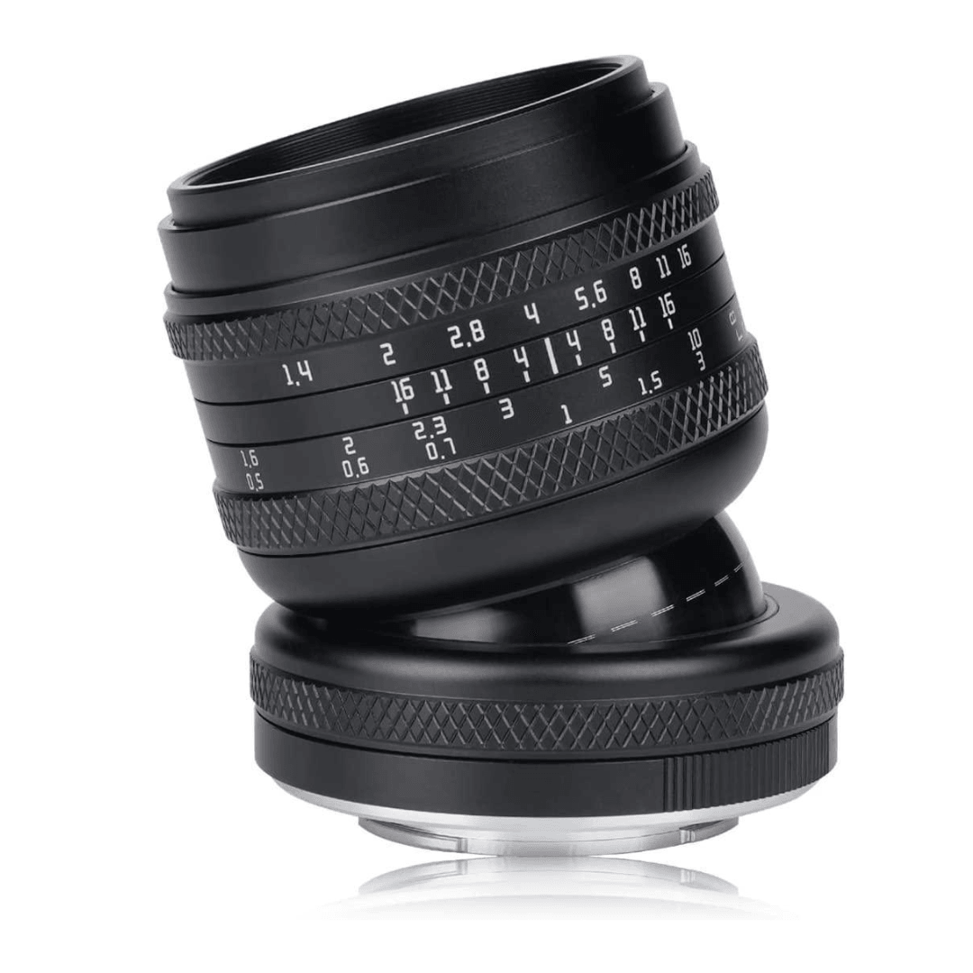 AstrHori 50mm F1.4 Large Aperture Full Frame Manual Focus Lens - Vitopal