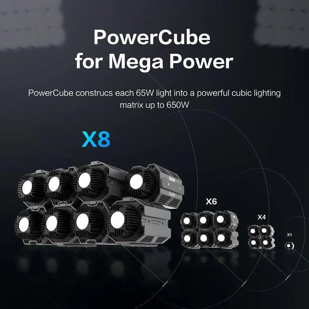 COLBOR CL60R RGB Video Light Full Color Bowens Mount APP Control Video Light - Vitopal