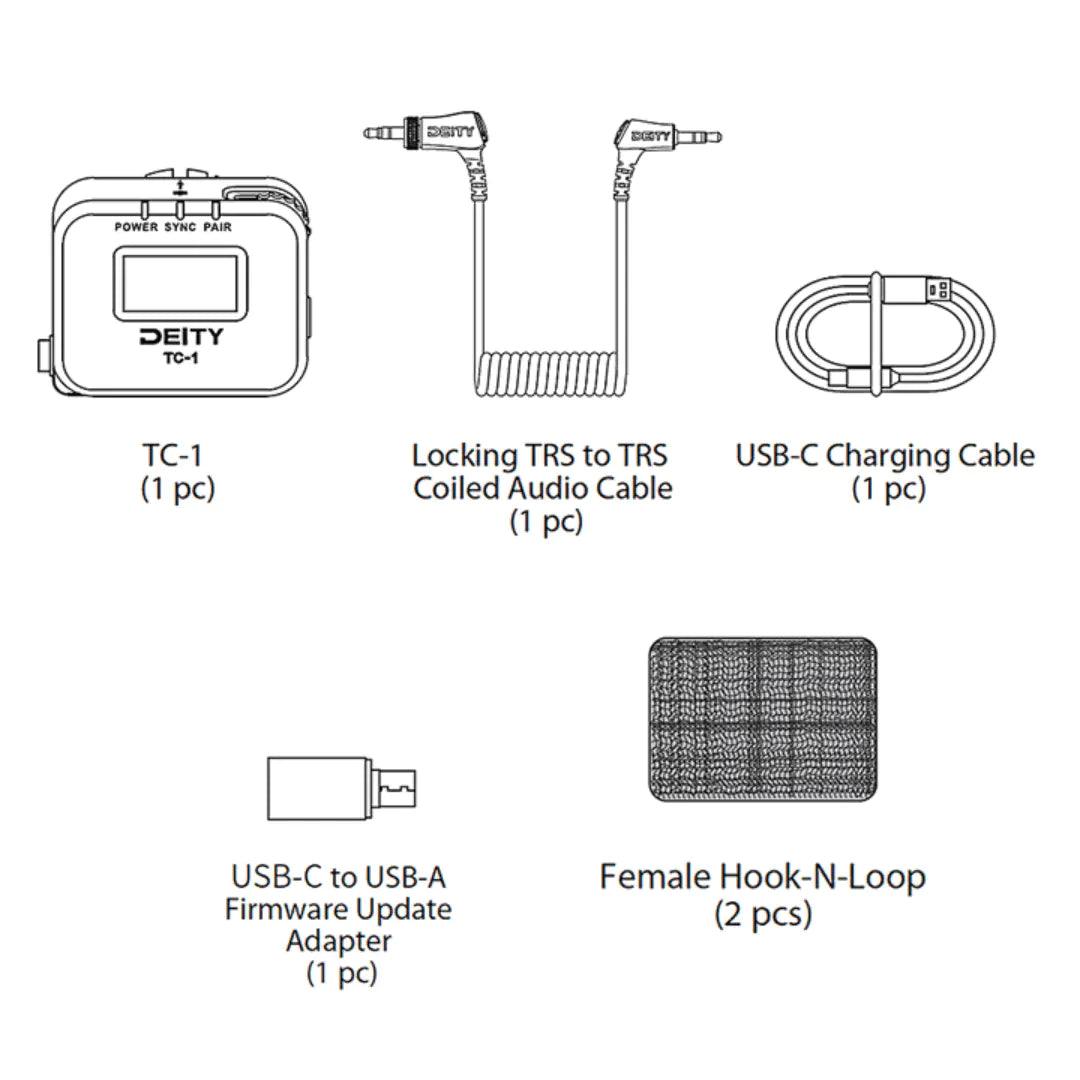 Deity TC-1 Wireless Timecode Generator Box(Bluetooth, 2.4 GHz) - Vitopal