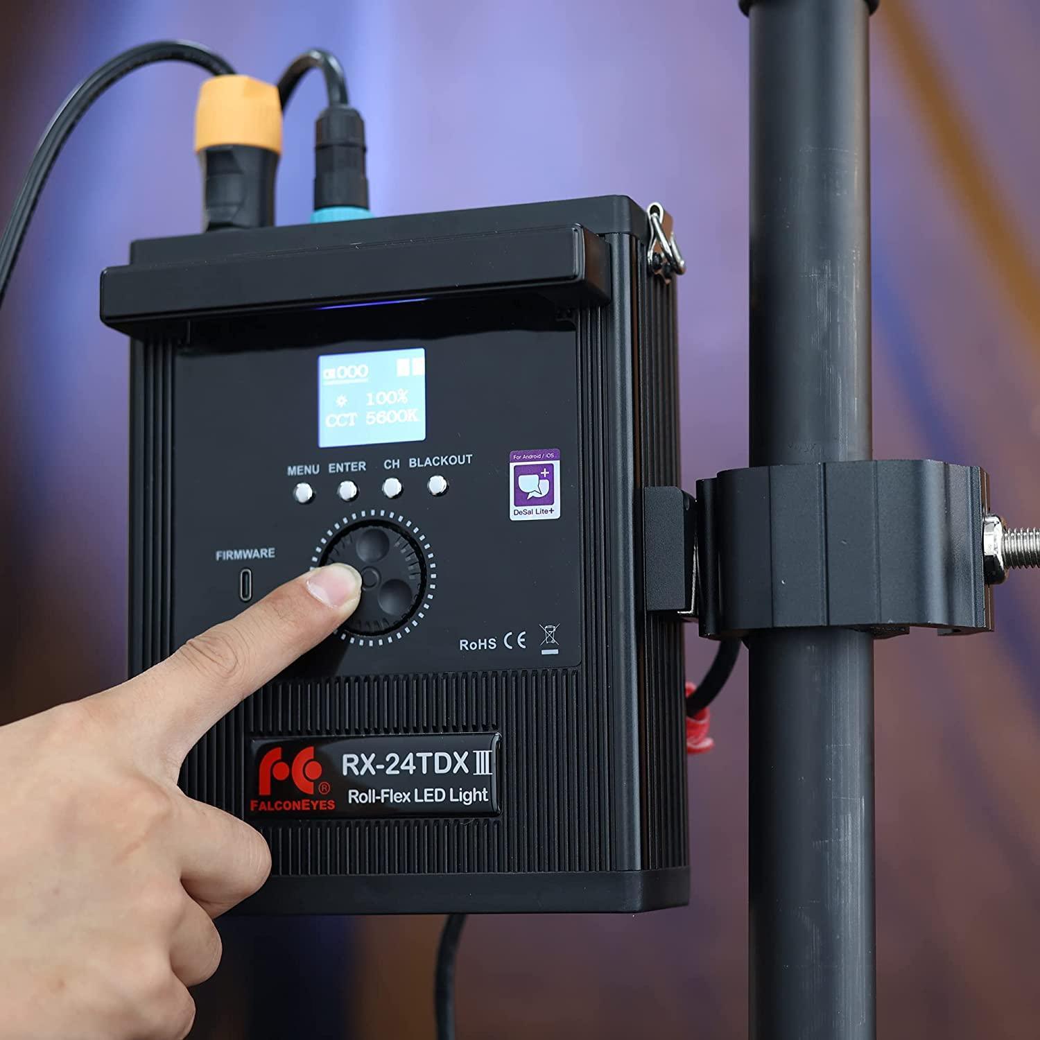 FalconEyes RX-24TDX(III) 220W Roll-Flex LED Light Bi-Color Waterproof Flexible LED Light - Vitopal