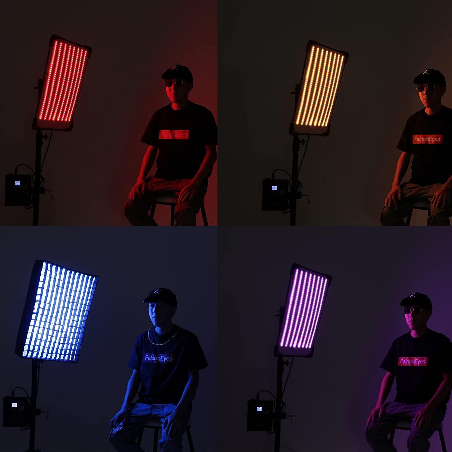 FalconEyes RX-718 (III) RGB Roll-Flex LED Light Light - Vitopal