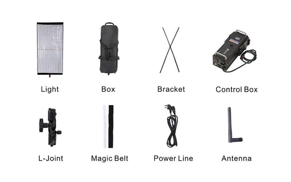 FalconEyes RX-748(III) 360W RGB Flexible LED Light - Vitopal