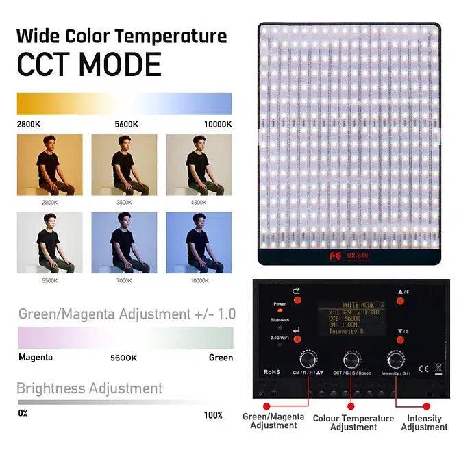 FalconEyes RX-836 200W RGB Roll-Flex LED Light - Vitopal