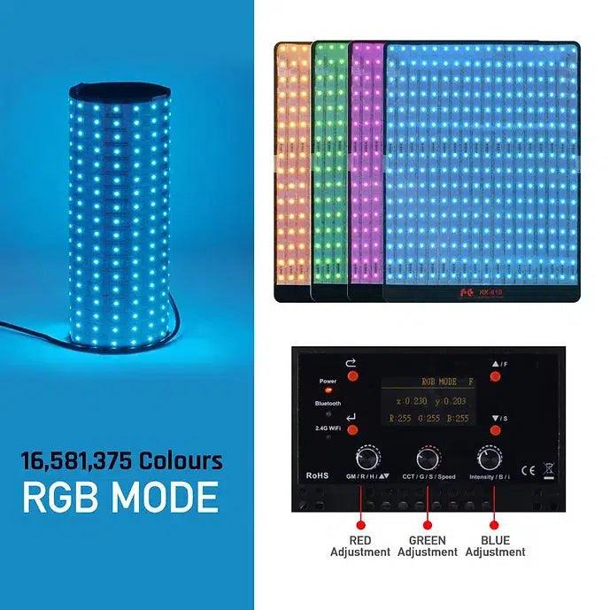 FalconEyes RX-848 300W RGB Roll-Flex LED Light - Vitopal