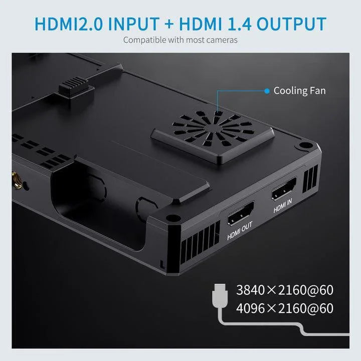 FEELWORLD CUT6 6 Inch Recording Monitor Field Camera DSLR USB2.0 Recorder - Vitopal