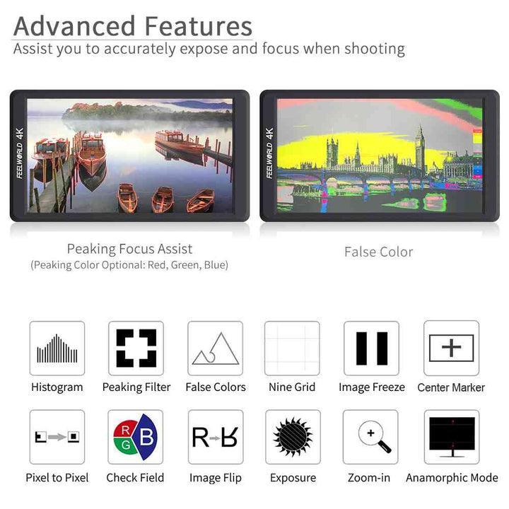 FEELWORLD F570 5.7 Inch Small DSLR Camera Field Monitor - Vitopal