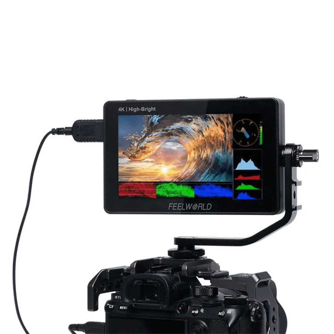 FEELWORLD F6 PLUSX 5.5 Inch High Bright 1600nit Touch Screen DSLR Camera Field Monitor - Vitopal