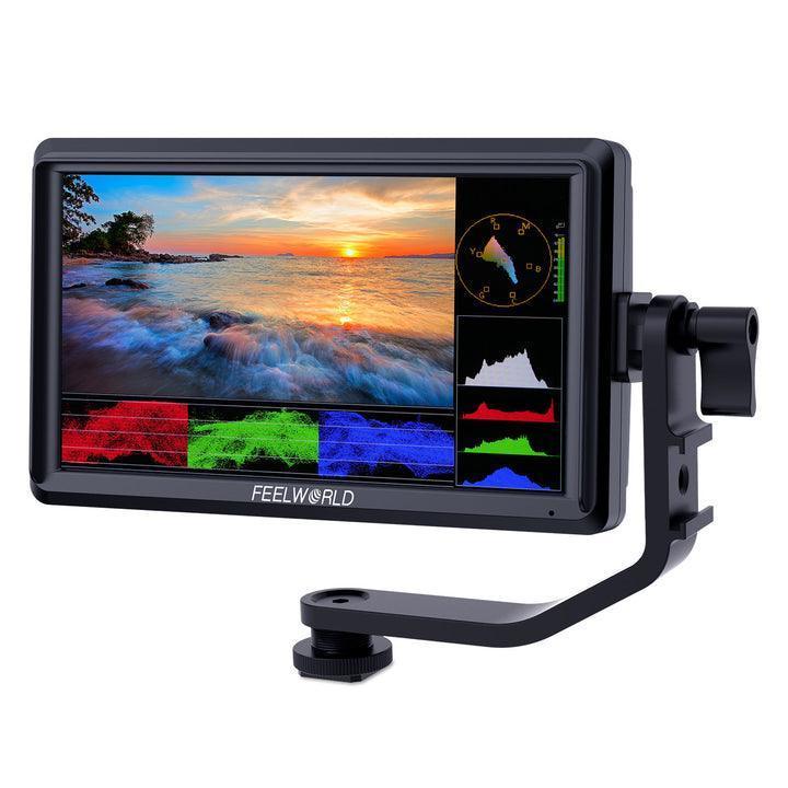 FEELWORLD FW568 V3 6 Inch DSLR 4k HDMI Ultra Bright Screen Camera Field Monitor - Vitopal