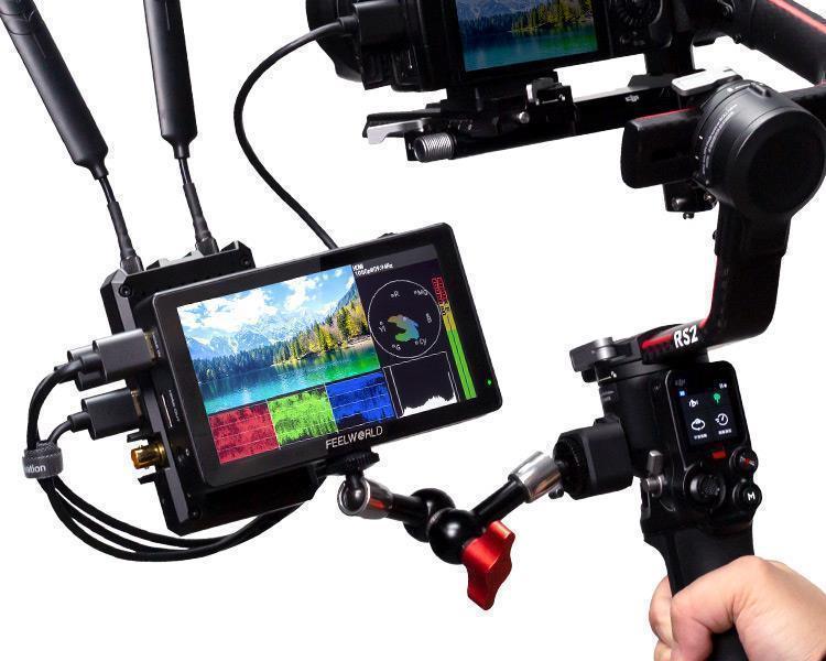 FEELWORLD LUT5 5.5 Inch 3000Nit Touchscreen DSLR Camera Field Monitor - Vitopal