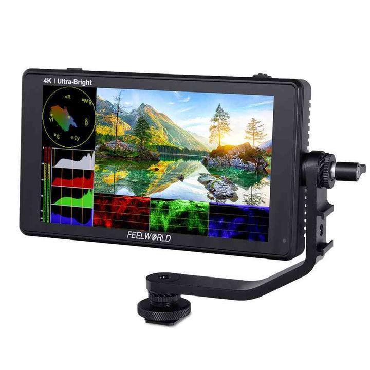 FEELWORLD LUT6 6 Inch 2600Nits HDR/3D Lut Touchscreen DSLR Camera Field Monitor - Vitopal