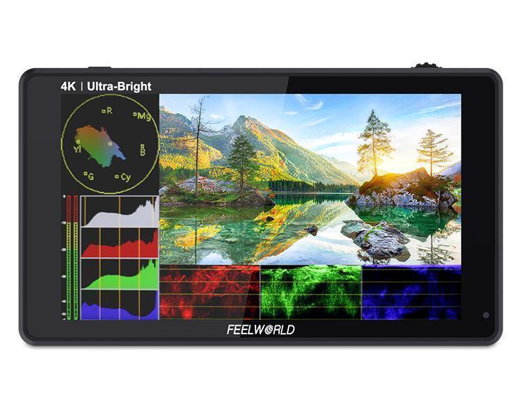 FEELWORLD LUT6 6 Inch 2600Nits HDR/3D Lut Touchscreen DSLR Camera Field Monitor - Vitopal