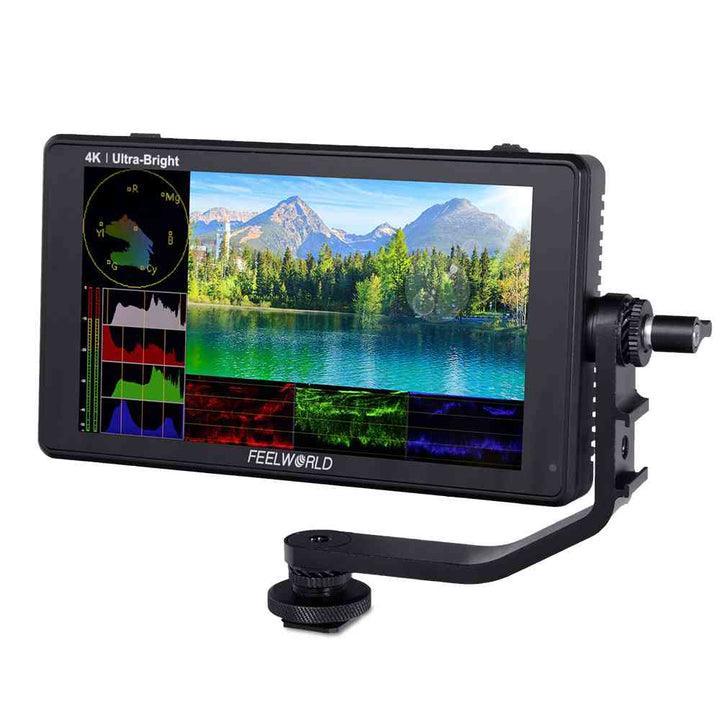 FEELWORLD LUT6S 6 Inch 2600Nits HDR/3D LUT Touch Screen DSLR Camera Field Monitor - Vitopal